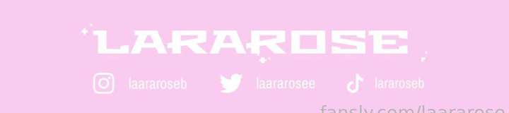 laararose banner
